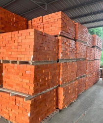 Gạch xây không trát gốm nung  kt 205x100x60mm